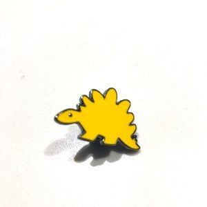 Yellow Dinosaur Pin